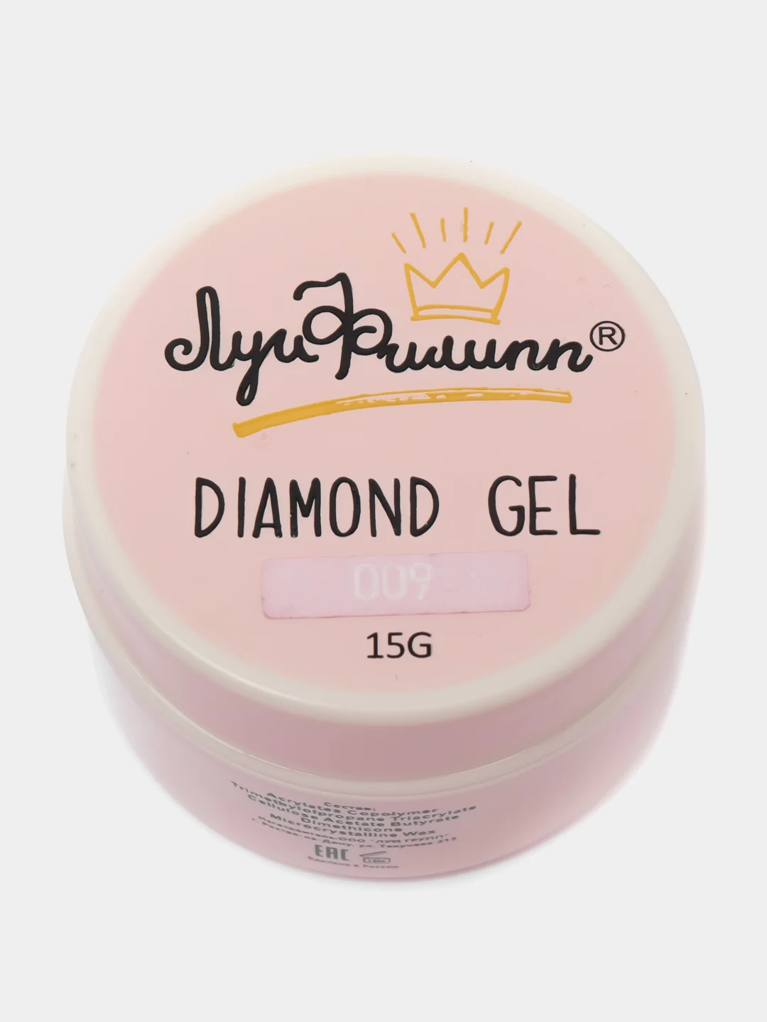 Гель для наращивания Diamond цвет 09 Луи Филипп