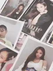 Светло-синий карточки K-POP "BLACKPINK", 30 штук