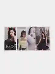 Светло-синий карточки K-POP "BLACKPINK", 30 штук