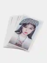 Светло-синий карточки K-POP "BLACKPINK", 30 штук