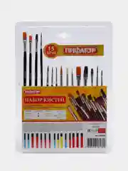Кисти для рисования, набор 10 и 15 шт