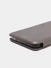 Серый чехол-книжка для Samsung Galaxy A13 4G (Самсунг Галакси А13)