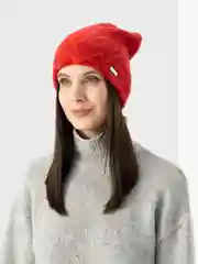 Алый женская шапка двойная Stefani