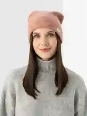 Конфетный женская шапка двойная Stefani