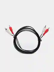 Черный соединительный кабель Telecom TAV7158, 2RCA to 2RCA, стерео