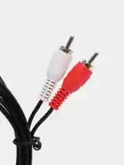 Черный соединительный кабель Telecom TAV7158, 2RCA to 2RCA, стерео