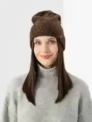 Бронзовый женская шапка двойная Stefani