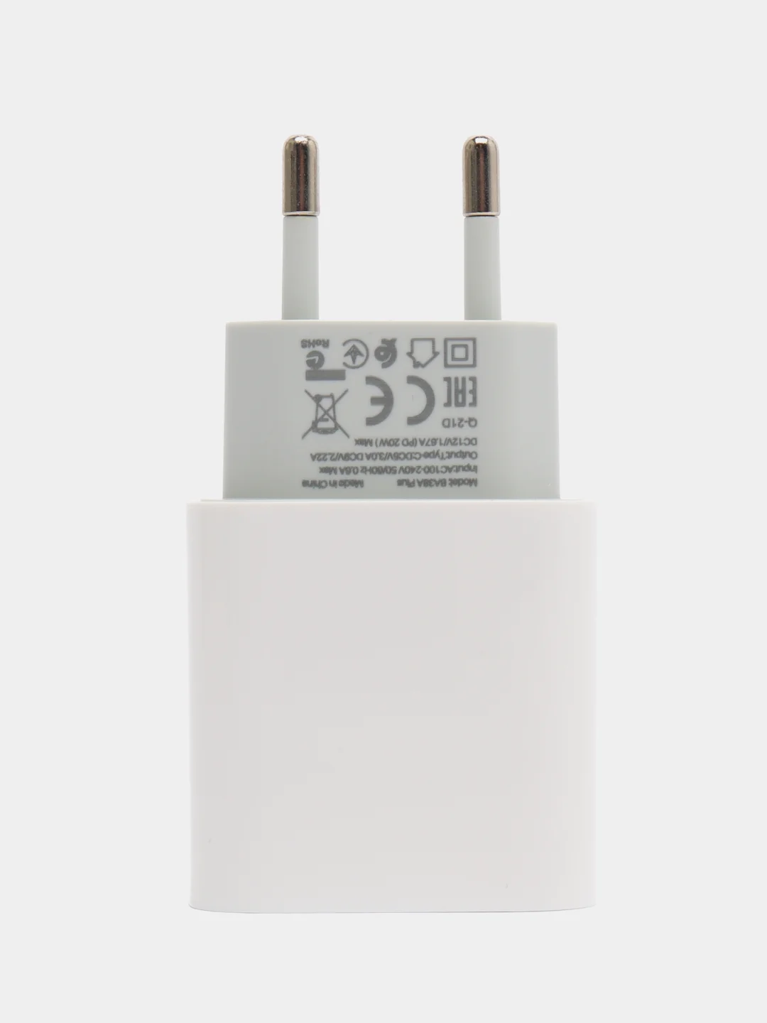 Белый блок питания для Apple 20W Borofone BA38A, адаптер Type-С