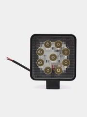Фара противотуманная, светодиодная 27W 9 LED, 9-40V, 100 х 100 х 20 мм