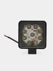 Фара противотуманная, светодиодная 27W 9 LED, 9-40V, 100 х 100 х 20 мм