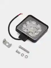 Фара противотуманная, светодиодная 27W 9 LED, 9-40V, 100 х 100 х 20 мм