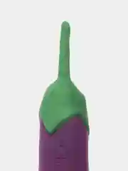 Вибратор "Баклажан crazy", USB зарядка, наслаждение, секс-игрушка, 21 см