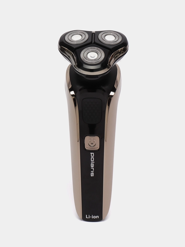 Электрическая бритва Polaris PMR 0307RС wet&dry PRO 5 BLADES+ Черный/хром