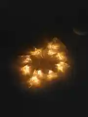 Голубой новогодняя светодиодная фигурка к празднику на батарейках