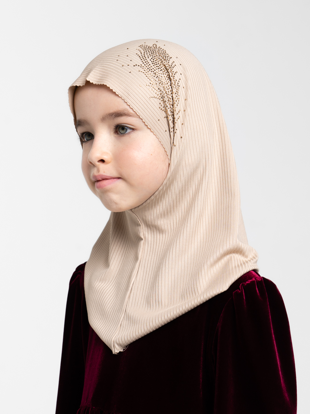 Балаклава детская со стразами, хиджаб купить по цене 50 ₽ в интернет-магазине KazanExpress