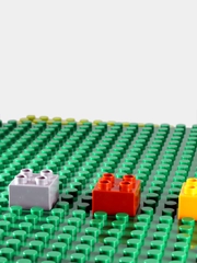 Строительная платформа для крупного конструктора типа Lego Duplo , пластина 25х51 см