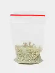 Зелёный хаки бисер чешский Preciosa, Чехия, № 10, Natural Opaque