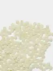 Зелёный хаки бисер чешский Preciosa, Чехия, № 10, Natural Opaque