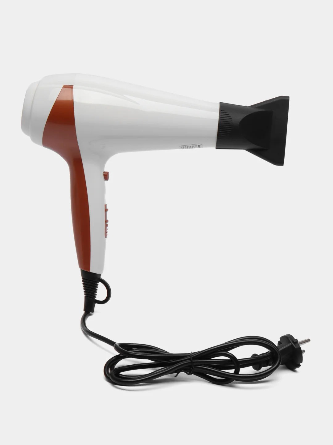 Белый фен для укладки волос Blackton Bt HD1211M, электрический, 1000 Вт, 2 режима
