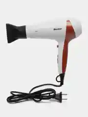 Белый фен для укладки волос Blackton Bt HD1211M, электрический, 1000 Вт, 2 режима