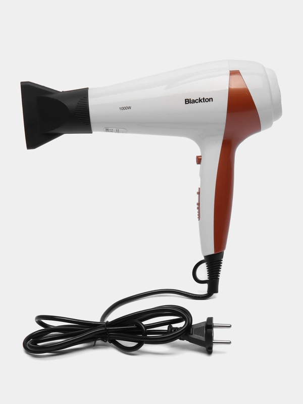 Фен для укладки волос Blackton Bt HD1211M, электрический, 1000 Вт, 2 режима
