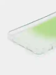 Лавандовый чехол силиконовый для Note 11, с рисунком, из органического стекла