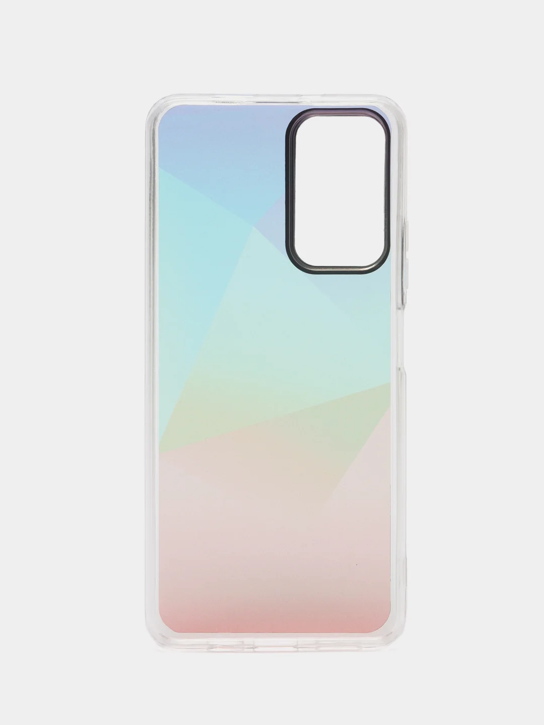 Мятный чехол силиконовый для Note 11, с рисунком, из органического стекла