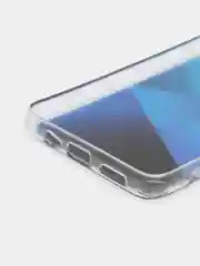 Синий чехол силиконовый для Note 11, с рисунком, из органического стекла