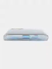 Синий чехол силиконовый для Note 11, с рисунком, из органического стекла