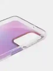 Лавандовый силиконовый чехол Samsung M52 рисунком,из органического стекла