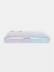 Лавандовый силиконовый чехол Samsung M52 рисунком,из органического стекла