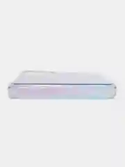 Лавандовый чехол силиконовый для Note 11 Pro, с рисунком, из органического стекла