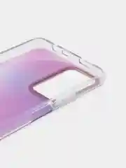 Лавандовый чехол силиконовый для Note 11 Pro, с рисунком, из органического стекла