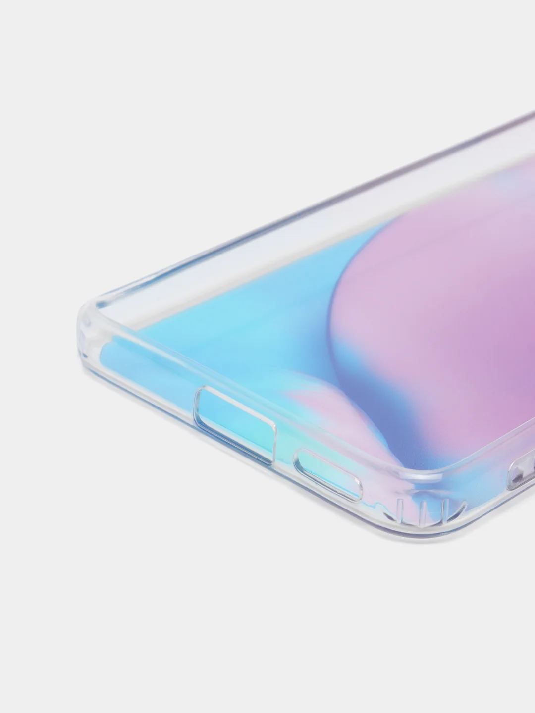 Лавандовый чехол силиконовый для Note 11 Pro, с рисунком, из органического стекла