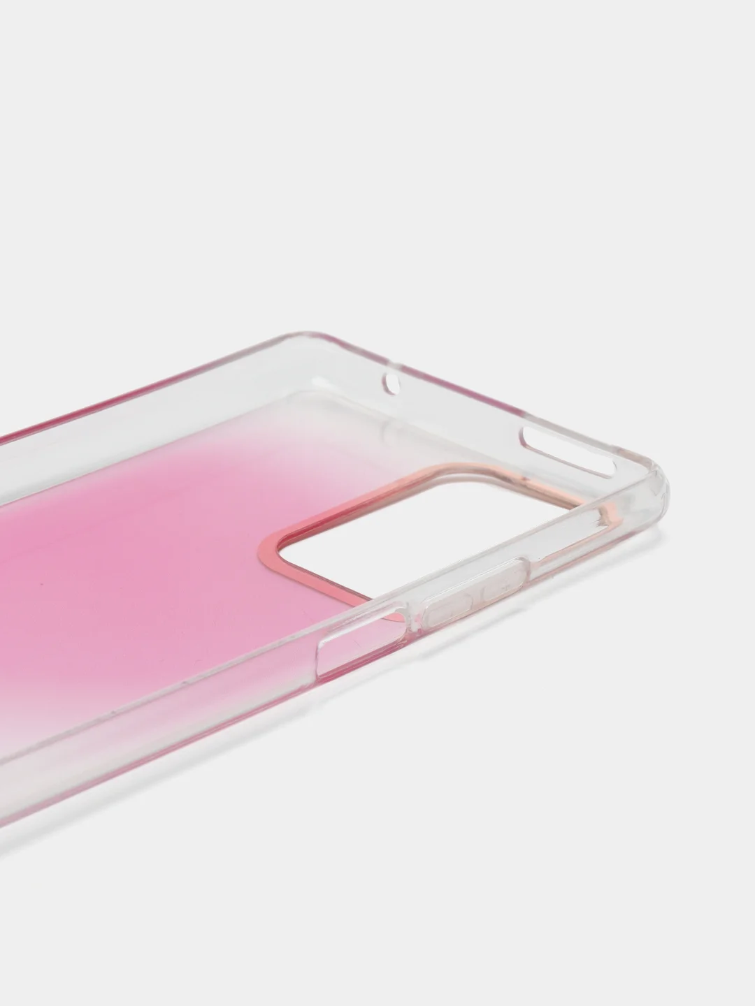 Фуксия силиконовый чехол Mi 11t рисунком,из органического стекла