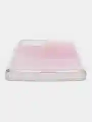 Фуксия силиконовый чехол Mi 11t рисунком,из органического стекла