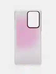 Фуксия силиконовый чехол Mi 11t рисунком,из органического стекла