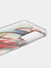 Алый чехол силиконовый для Note 11 Pro, с рисунком, из органического стекла