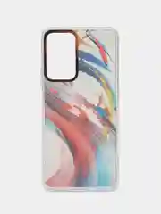 Алый чехол силиконовый для Note 11 Pro, с рисунком, из органического стекла