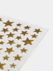 Золотой наклейки для ногтей, слайдеры со звездами  10 цветов, 3 шт
