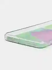 Лайм силиконовый чехол Xiaomi Redmi 10 рисунком,из органического стекла