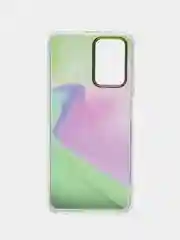 Лайм силиконовый чехол Xiaomi Redmi 10 рисунком,из органического стекла