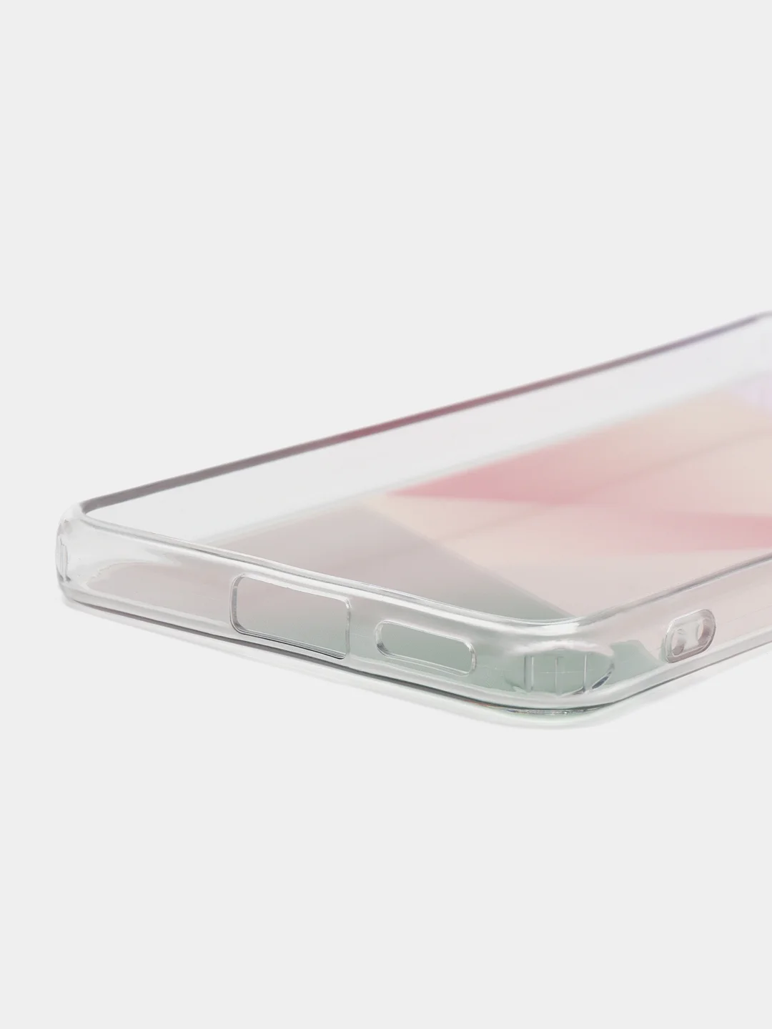 Розовый чехол силиконовый для Note 11 Pro, с рисунком, из органического стекла