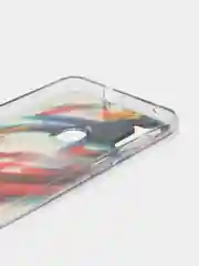 Алый силиконовый чехол Samsung A11 M11 рисунком,из органического стекла