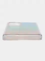 Мятный чехол силиконовый для Note 11 Pro, с рисунком, из органического стекла