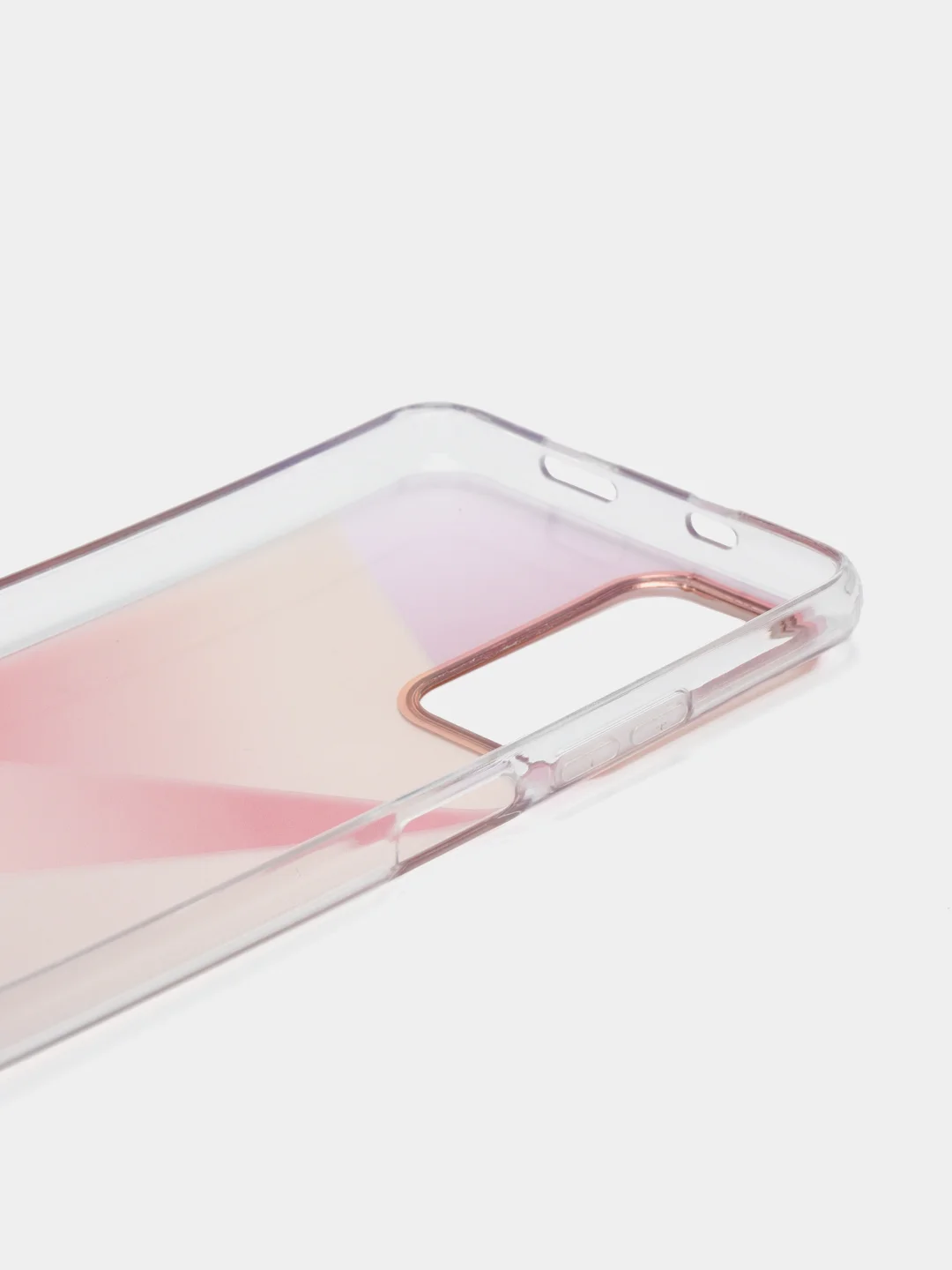 Розовый чехол силиконовый для Note 11, с рисунком, из органического стекла
