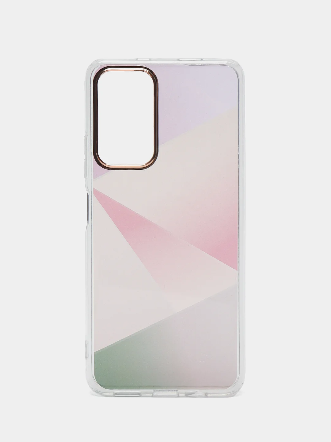 Розовый чехол силиконовый для Note 11, с рисунком, из органического стекла