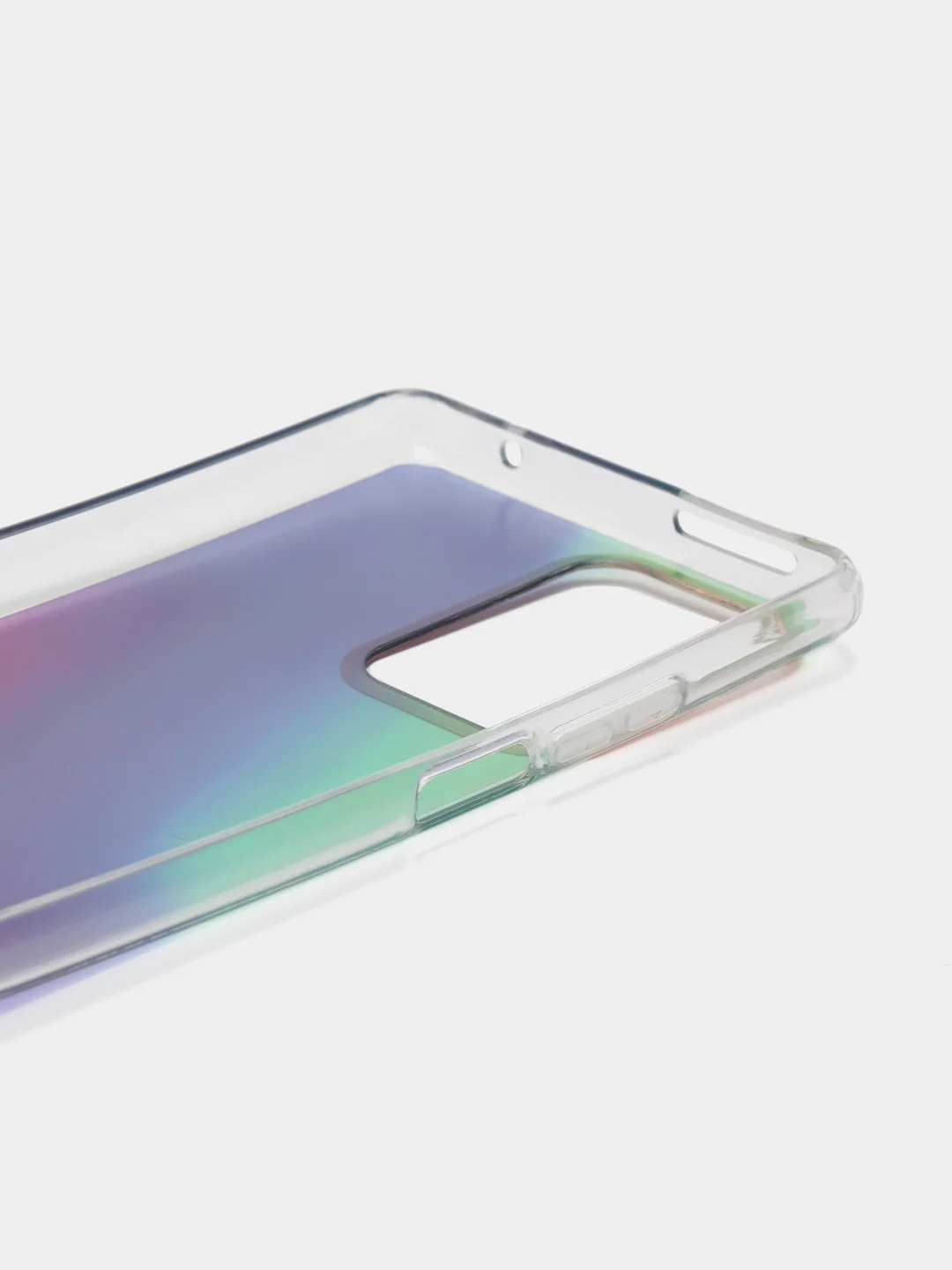 Индиго силиконовый чехол Mi 11t рисунком,из органического стекла