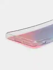 Индиго силиконовый чехол Mi 11t рисунком,из органического стекла