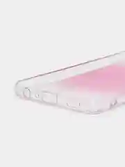 Фуксия силиконовый чехол Samsung A22 рисунком,из органического стекла